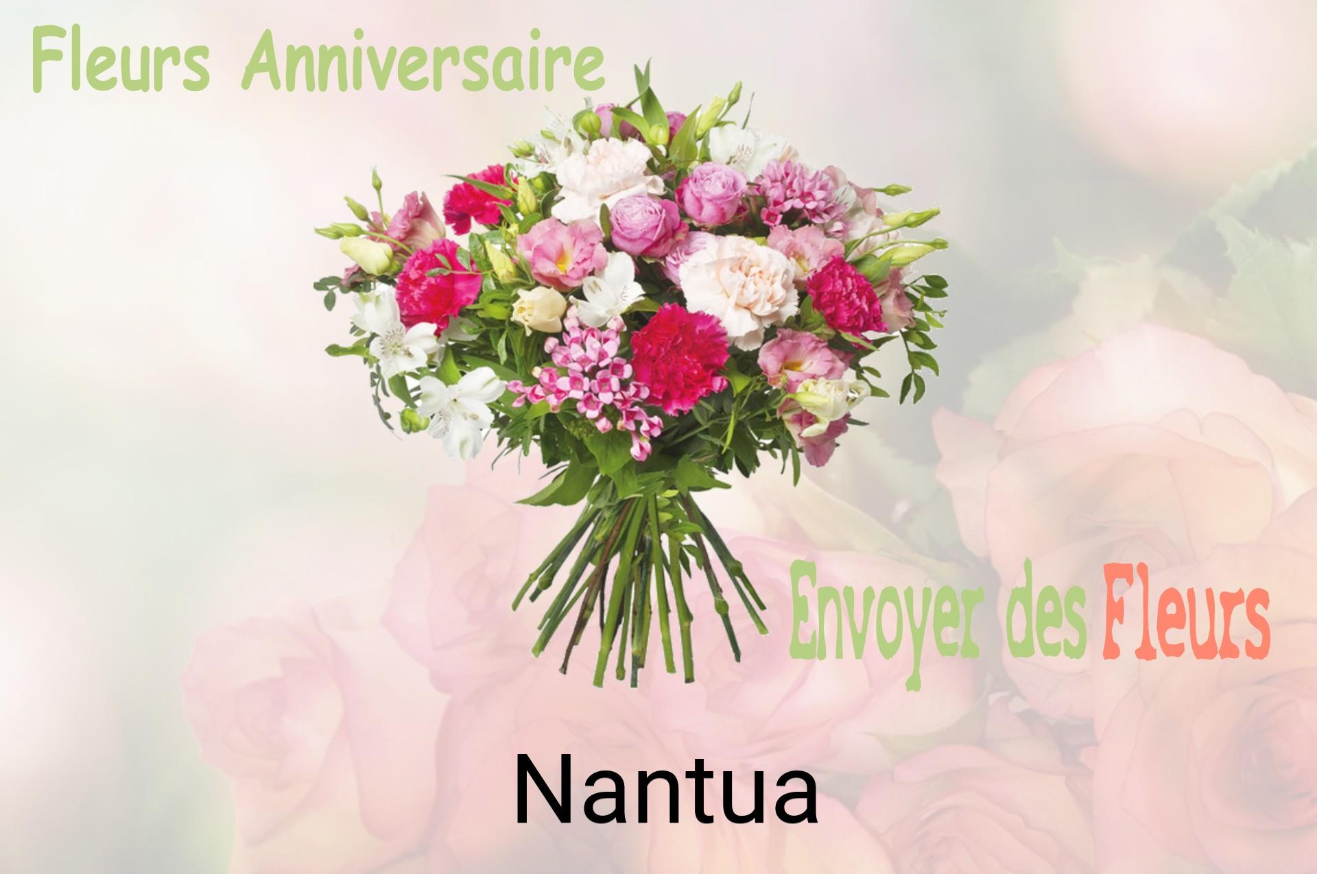 Bouquet de fleurs d’anniversaire livré à Nantua